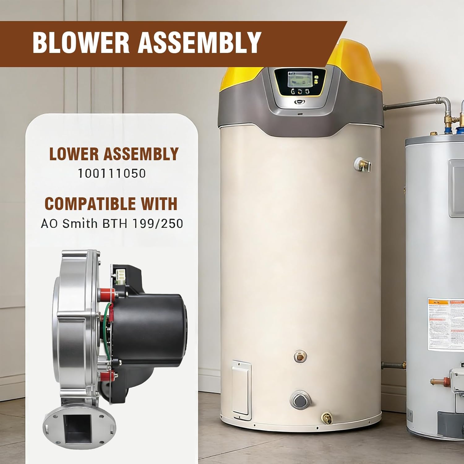 AO Smith BTH 250 draft inducer replacement,AO Smith BTH 199 blower assembly,100111050 replacement part worth buying,water heater draft inducer pros cons,best AO Smith water heater replacement parts,should I replace my draft inducer unboxing and complete package contents