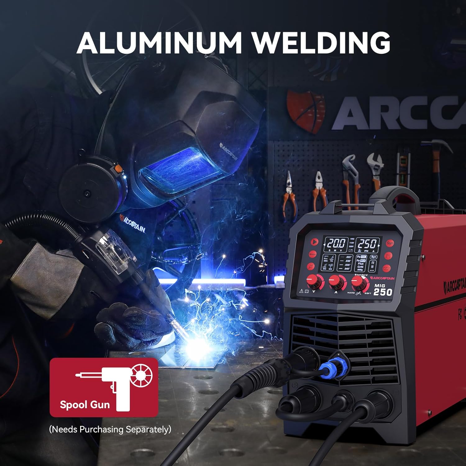 Step-by-step guide for ARCCAPTAIN 250A MIG welder worth it,should I buy ARCCAPTAIN 250A welder,ARCCAPTAIN 250A vs other welders,ARCCAPTAIN 250A pros cons,best 6-in-1 welding machine,ARCCAPTAIN MIG250 honest opinion - complete tutorial
