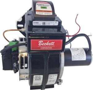 Image 1 of Beckett SDC oil burner assembly