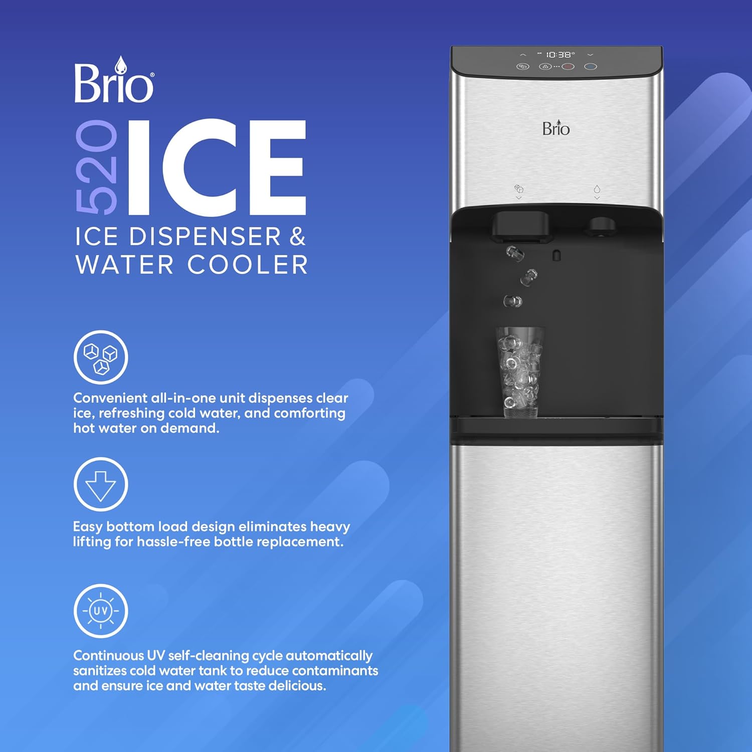 Step-by-step guide for Brio 520 ice water dispenser worth it,Brio 520 pros and cons,should I buy the Brio 520,Brio 520 vs other water coolers,Brio 520 bottom load cooler honest,best bottom load ice maker dispenser - complete tutorial