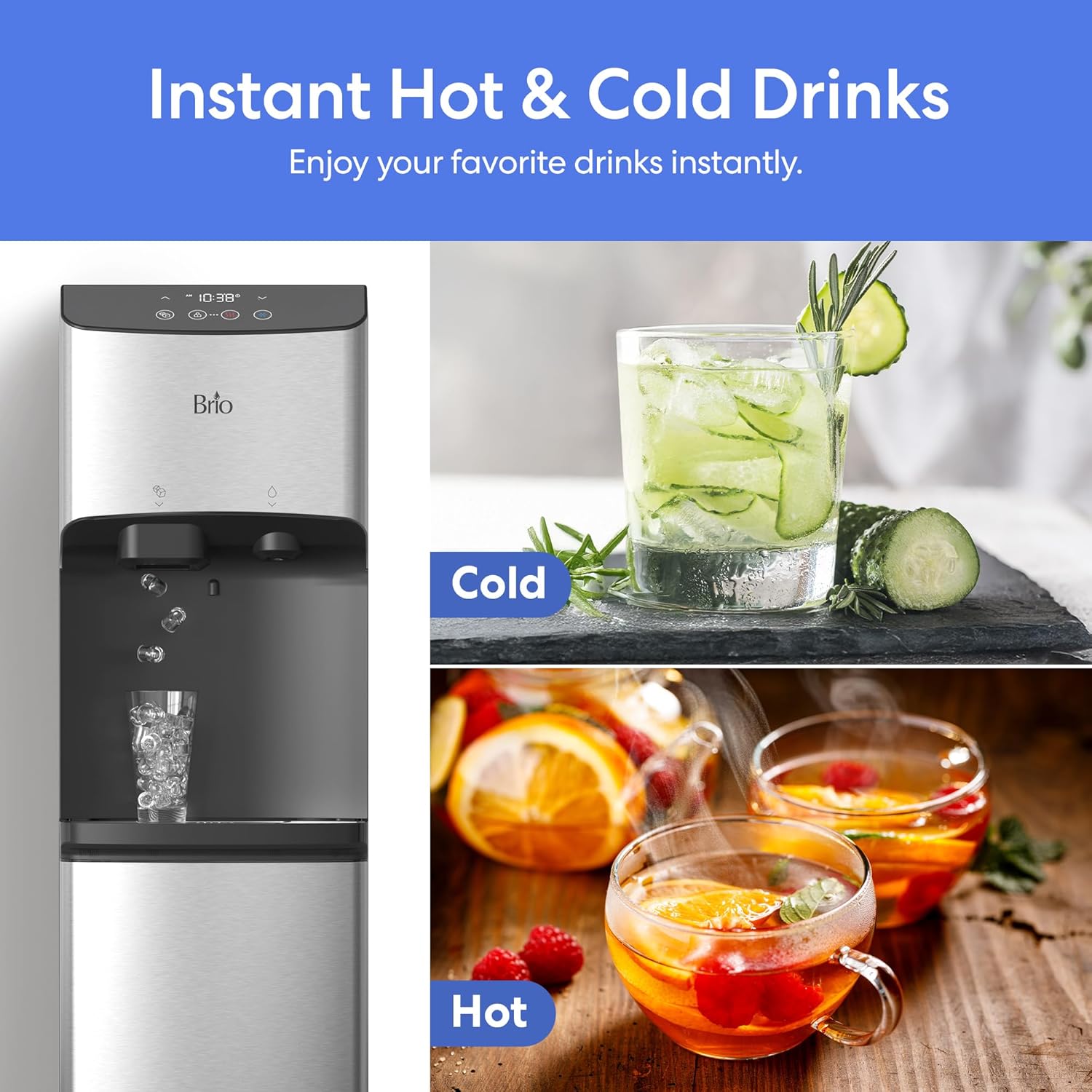 Brio 520 ice water dispenser worth it,Brio 520 pros and cons,should I buy the Brio 520,Brio 520 vs other water coolers,Brio 520 bottom load cooler honest,best bottom load ice maker dispenser performance testing and real-world results
