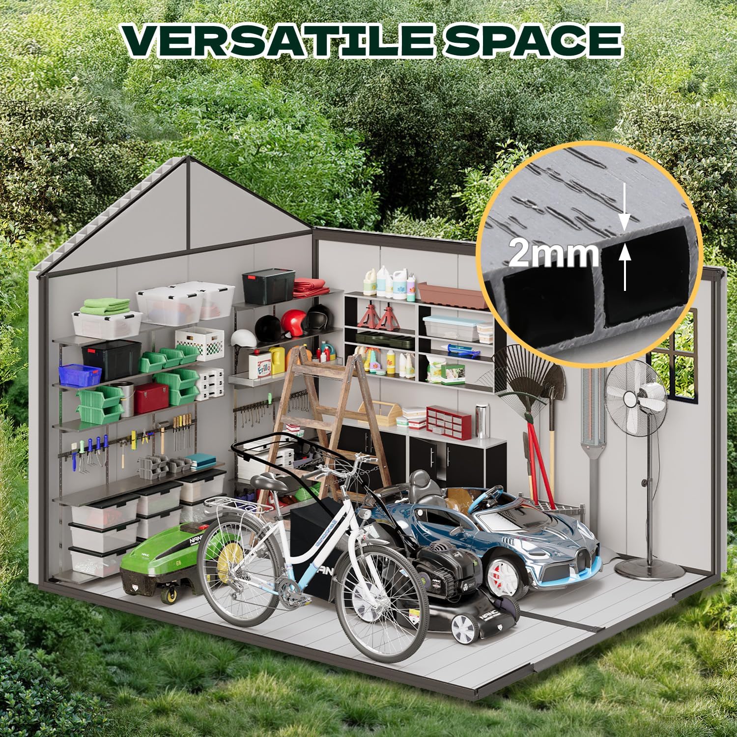 DNYKER 8x10 shed worth buying,should I buy a DNYKER shed,plastic storage shed pros cons,best 8x10 outdoor storage shed,DNYKER shed vs other brands,plastic garden shed worth it performance testing and real-world results