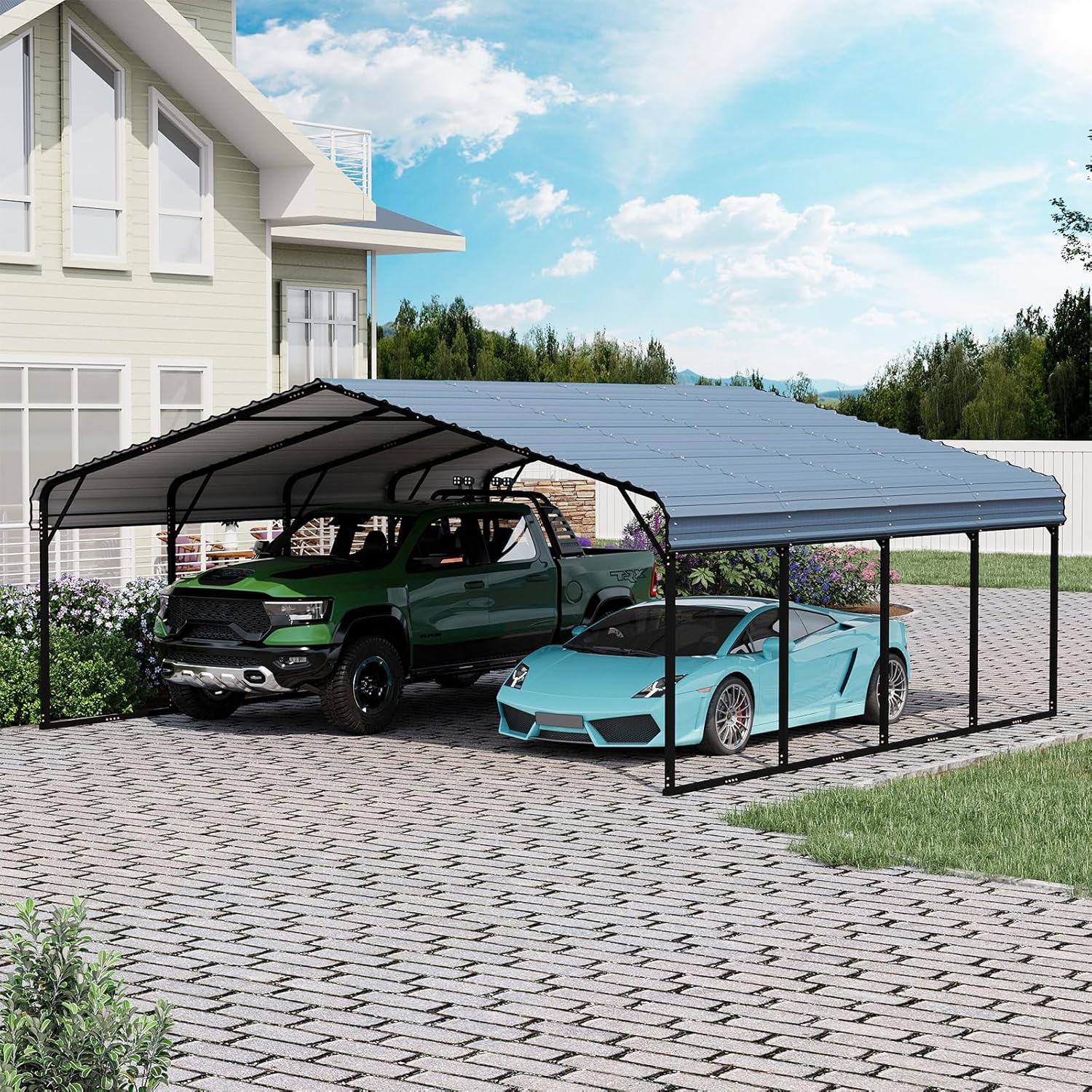 Image 1 of EROMMY 20x20 carport worth buying