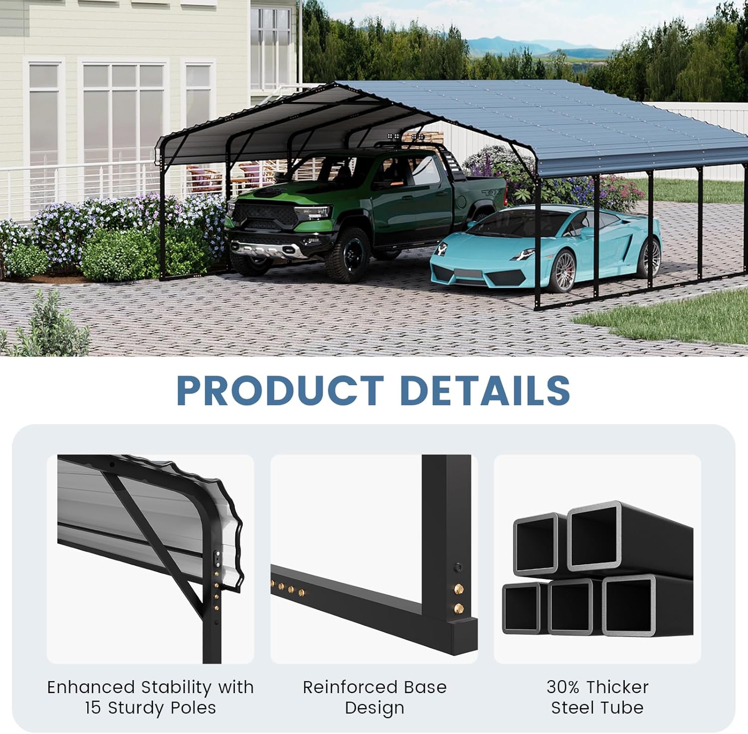 EROMMY 20x20 carport worth buying,should I buy EROMMY carport,EROMMY carport pros cons,best heavy-duty carport,EROMMY vs other carports,20x20 metal carport honest performance testing and real-world results