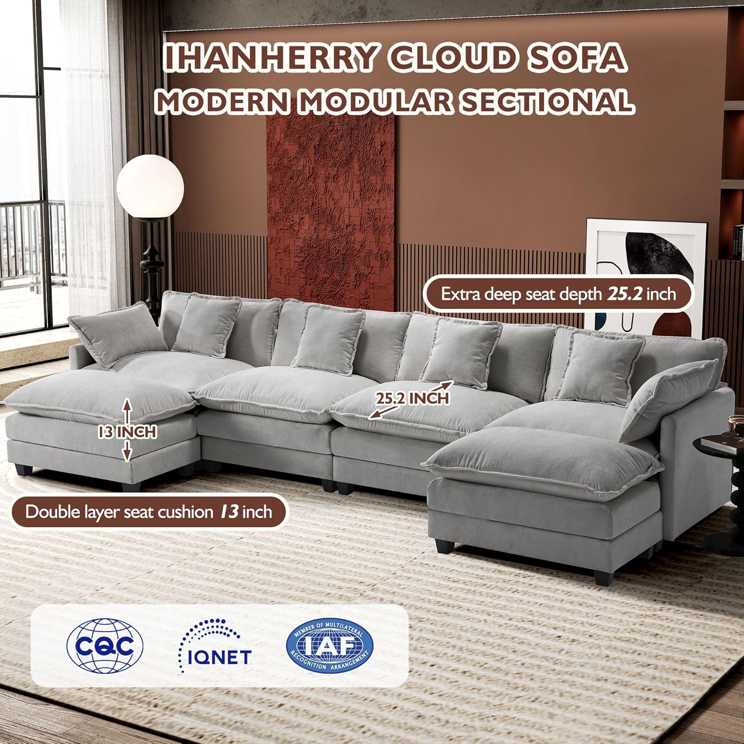 Step-by-step guide for Ihanherry 146 cloud couch worth it,should I buy Ihanherry cloud couch,Ihanherry 146 sectional pros cons,Ihanherry cloud couch vs alternatives,best modular cloud sofa,Ihanherry sectional honest experience - complete tutorial