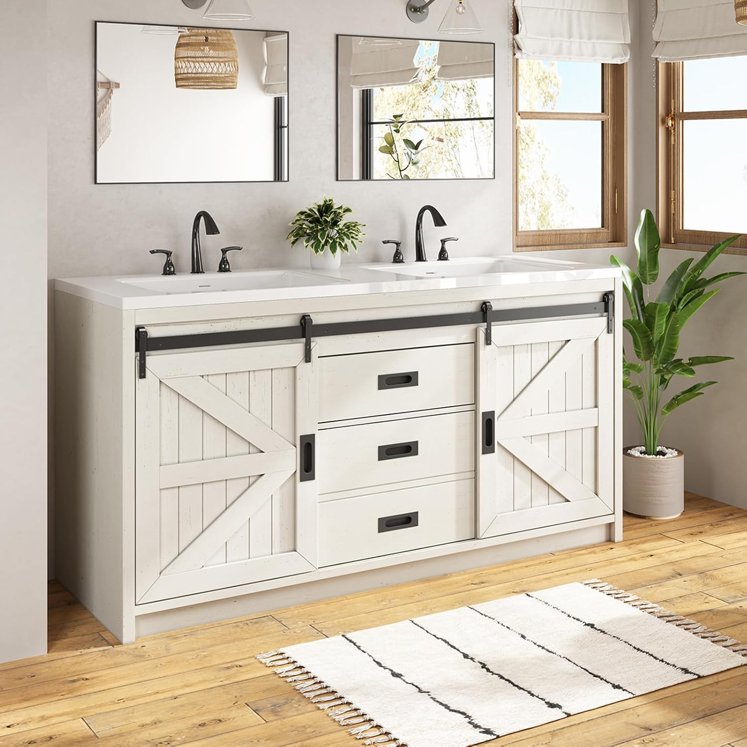 Image 1 of LUXOAK 60 farmhouse vanity worth buying