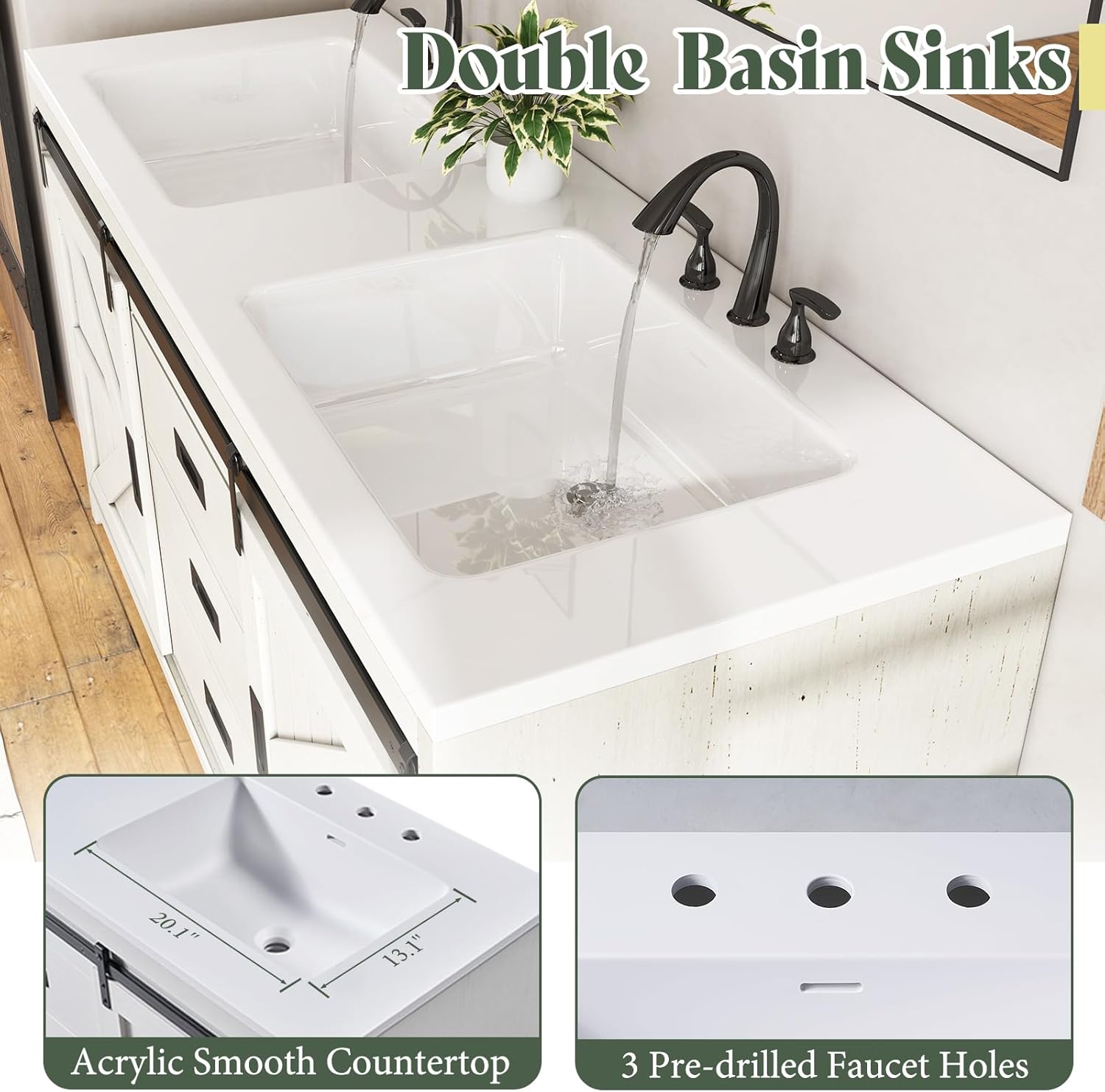 LUXOAK 60 farmhouse vanity worth buying,LUXOAK 60 vanity pros and cons,should I buy the LUXOAK barn door vanity,best 60 inch farmhouse bathroom vanity,LUXOAK double vanity honest assessment,LUXOAK vs other bathroom vanities performance testing and real-world results