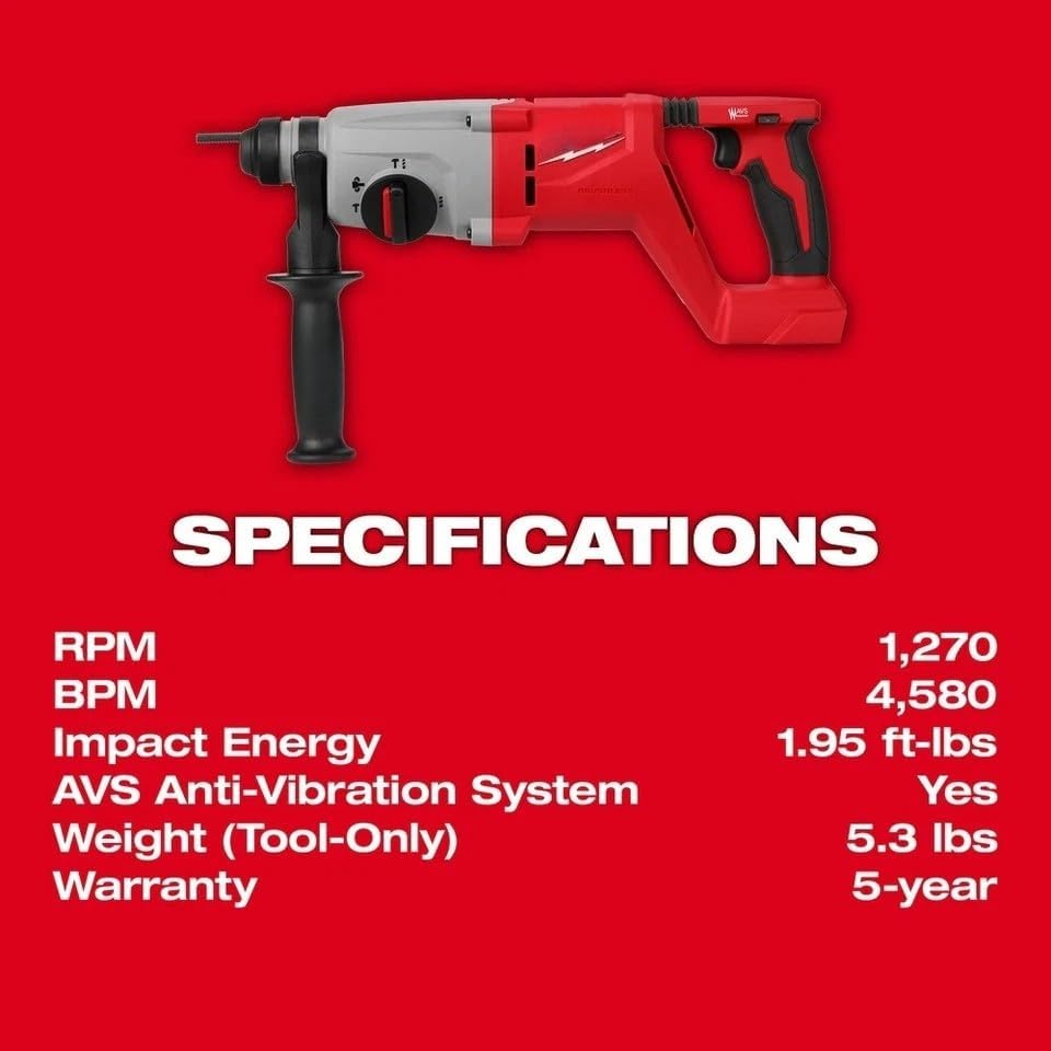 Milwaukee M18 rotary hammer worth it,should I buy Milwaukee M18 rotary hammer,Milwaukee 2613-20 pros cons,best cordless rotary hammer,Milwaukee M18 vs corded rotary hammer,Milwaukee rotary hammer honest opinion performance testing and real-world results