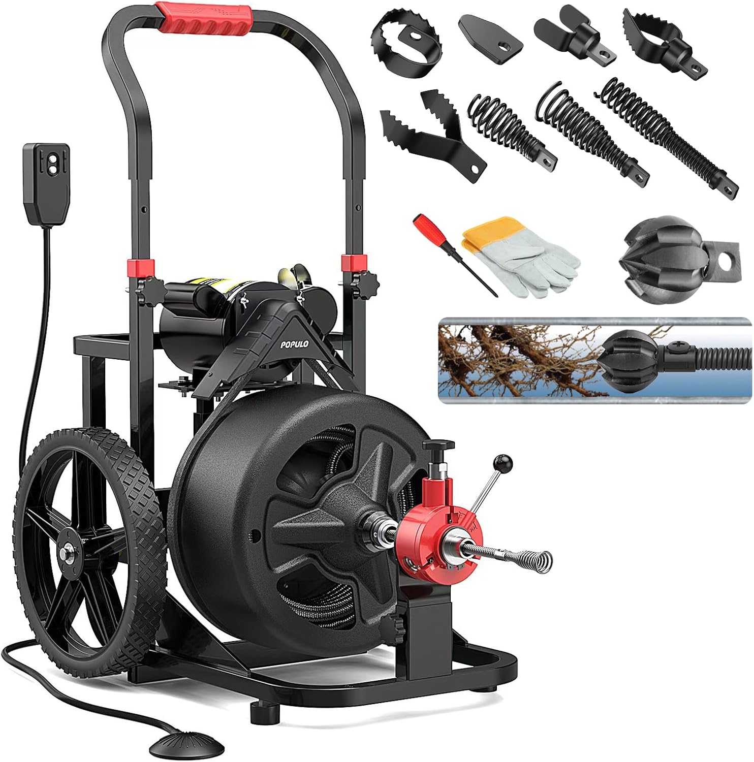 Image 1 of POPULO auto feed drain snake worth it