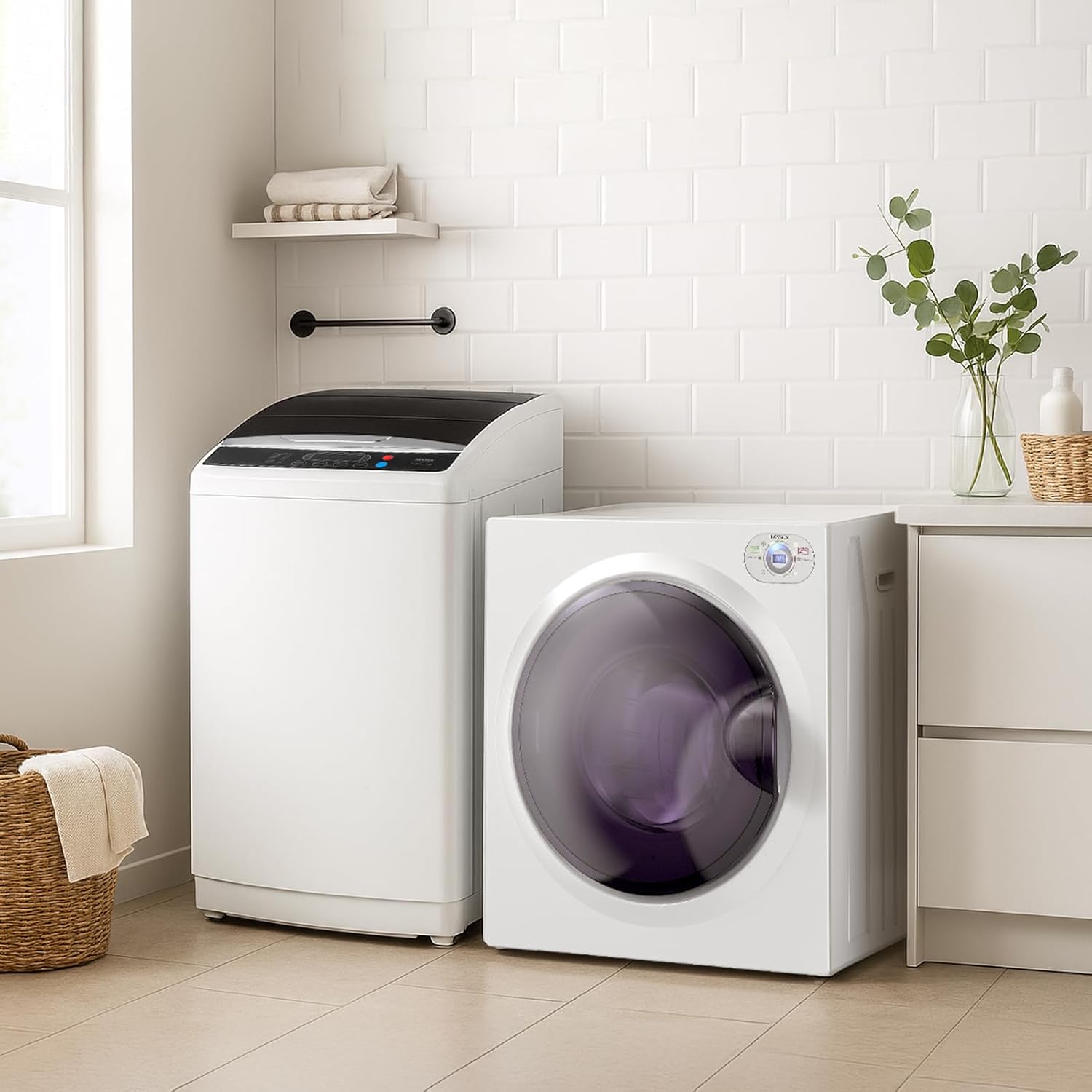 ROVSUN washer dryer combo worth it,should I buy ROVSUN washer dryer,ROVSUN washer dryer combo pros cons,best portable washer dryer combo,ROVSUN laundry set honest opinion,ROVSUN washer dryer vs alternatives unboxing and complete package contents