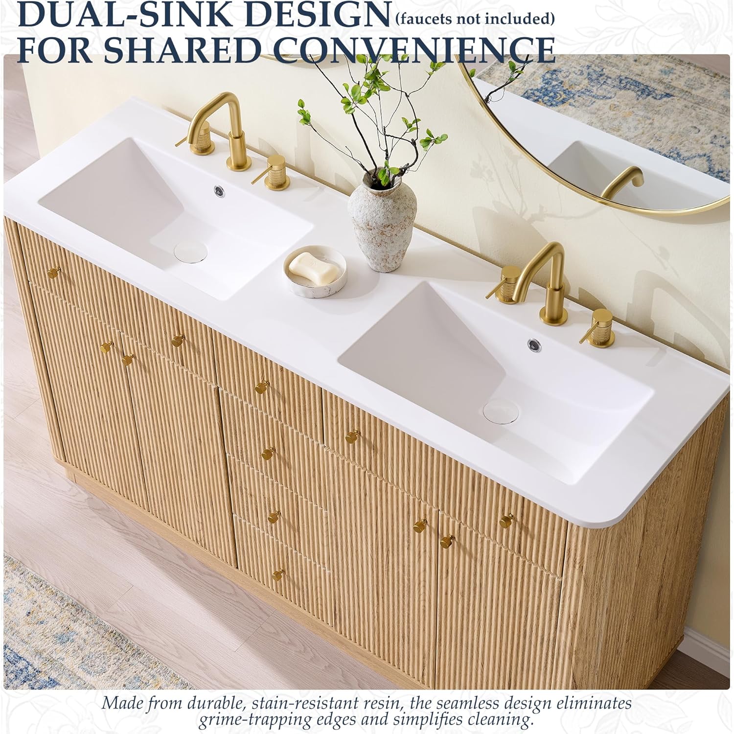 T4TREAM 60 inch vanity worth it,T4TREAM vanity pros cons,best double sink bathroom vanity,60 inch fluted vanity buying guide,should I buy T4TREAM bathroom vanity,T4TREAM vs other vanities performance testing and real-world results