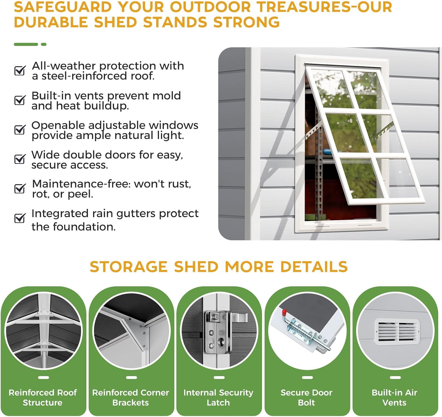 WACASA 10x8 shed worth buying,should I buy a WACASA shed,WACASA shed pros and cons,best large resin storage shed,10x8 resin shed vs metal,heavy-duty plastic shed worth it performance testing and real-world results