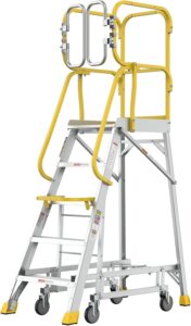 Image 1 of best aluminum rolling platform ladder