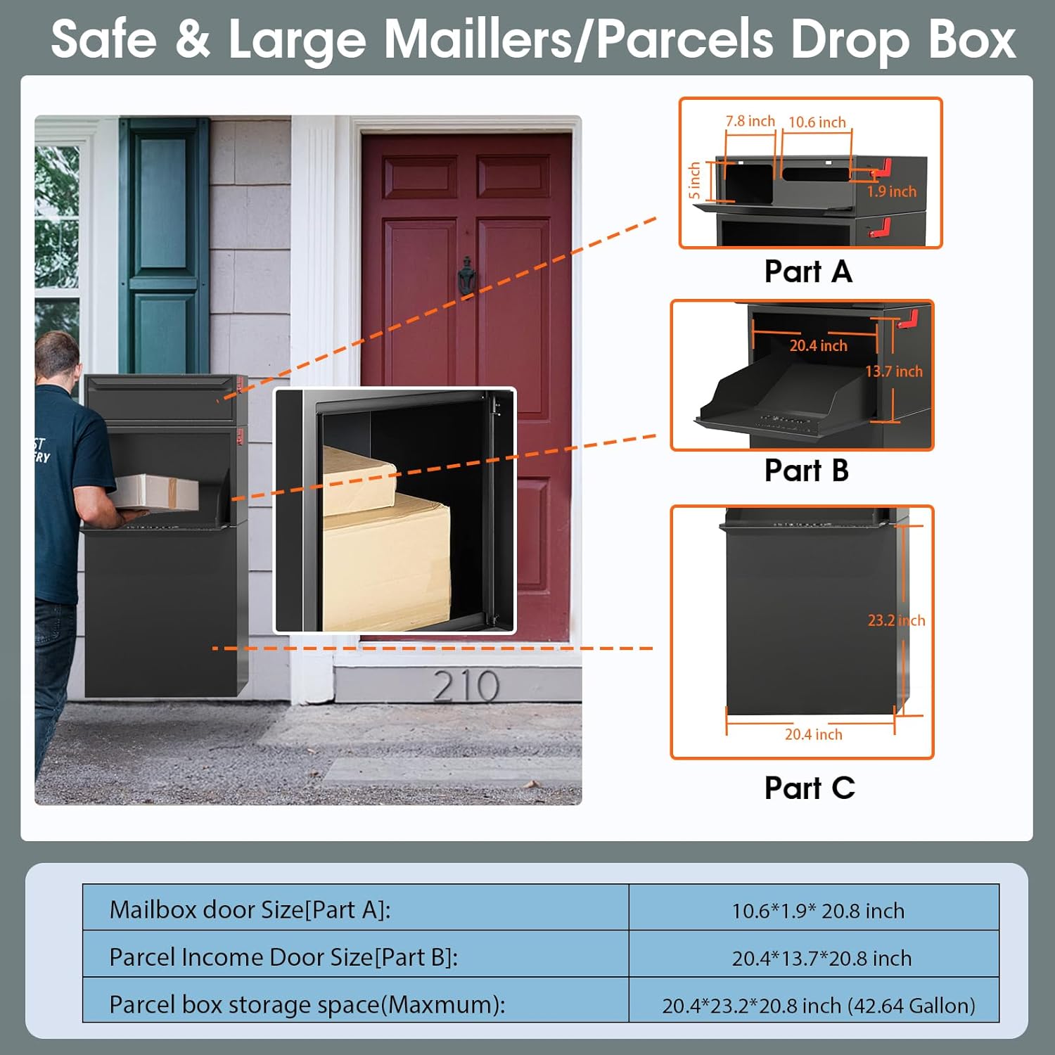 Step-by-step guide for best outdoor package delivery box,should I buy a package delivery box,outdoor delivery box pros cons,OBEINOPLEX delivery box worth buying,stainless steel delivery box vs alternatives,secure package box for outside - complete tutorial