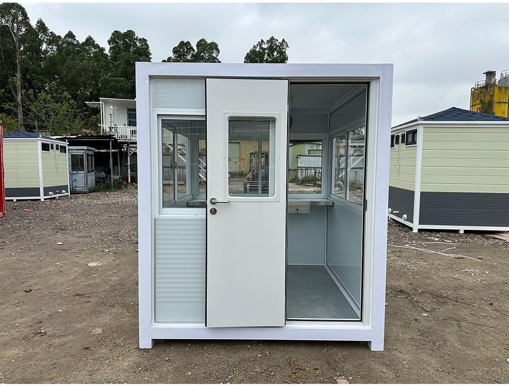 best portable guard booth,guard booth worth buying,guard shack pros cons,portable security booth vs alternatives,should I buy a guard booth,best outdoor security office unboxing and complete package contents