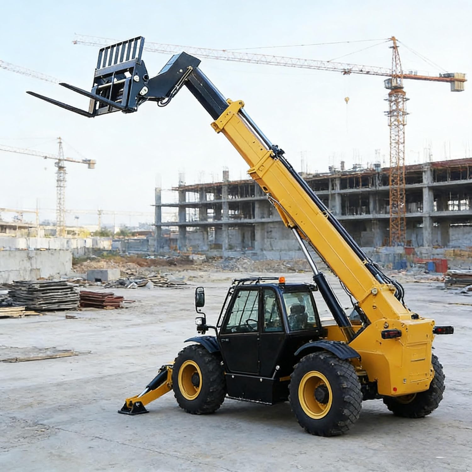 Image 1 of best telescopic forklift for construction