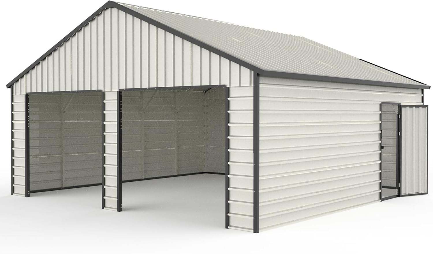 Image 1 of buy 23x22 metal garage shed