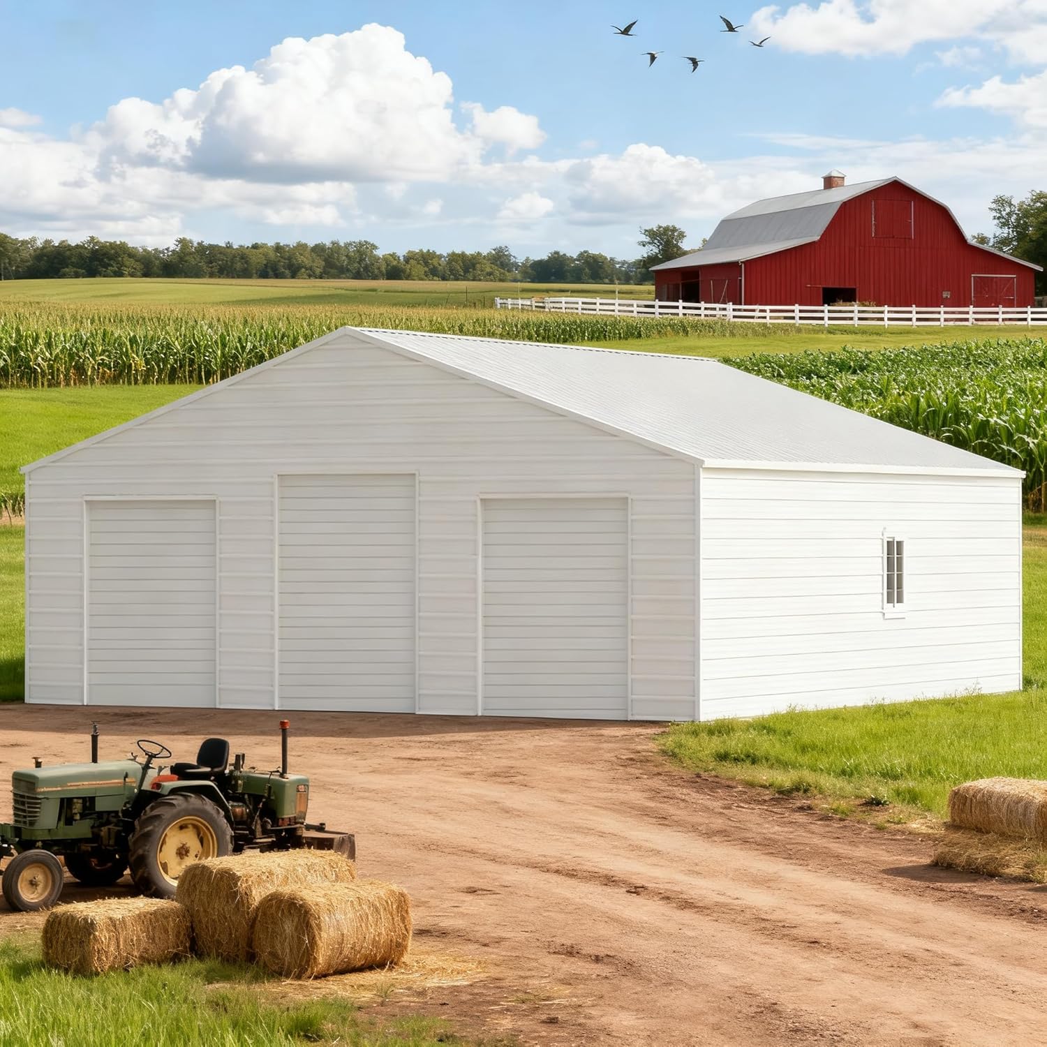 Step-by-step guide for buy 39ft x 39ft metal barn,39ft x 39ft metal barn worth it,best heavy-duty steel building,39ft metal barn pros cons,should I buy a TTBKA metal barn,metal barn vs pole barn - complete tutorial