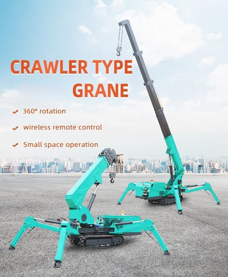 Step-by-step guide for buy 5 ton mini crane,5 ton mini crane worth buying,best mini crane for construction,5 ton spider crane pros cons,mini crane vs traditional crane,should I buy a spider crane - complete tutorial