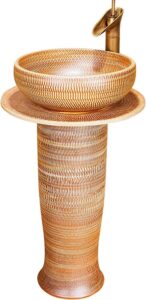 Image 1 of buy Aron Art pedestal sink