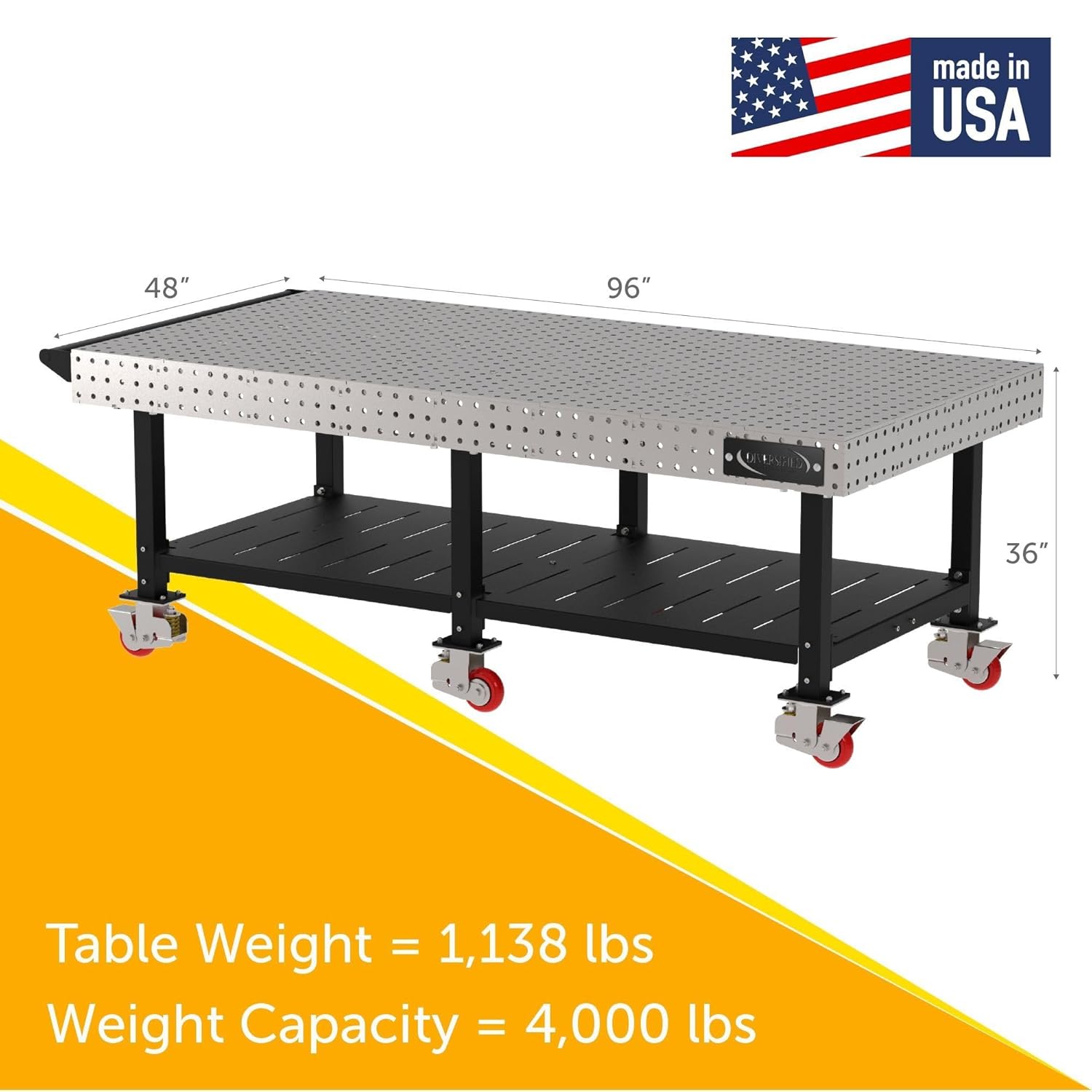 buy Diversified Spaces welding table,Diversified Spaces welding table worth it,best classroom welding table,DMW9648SHC pros and cons,should I buy a CTE welding table,welding fixture table for schools unboxing and complete package contents