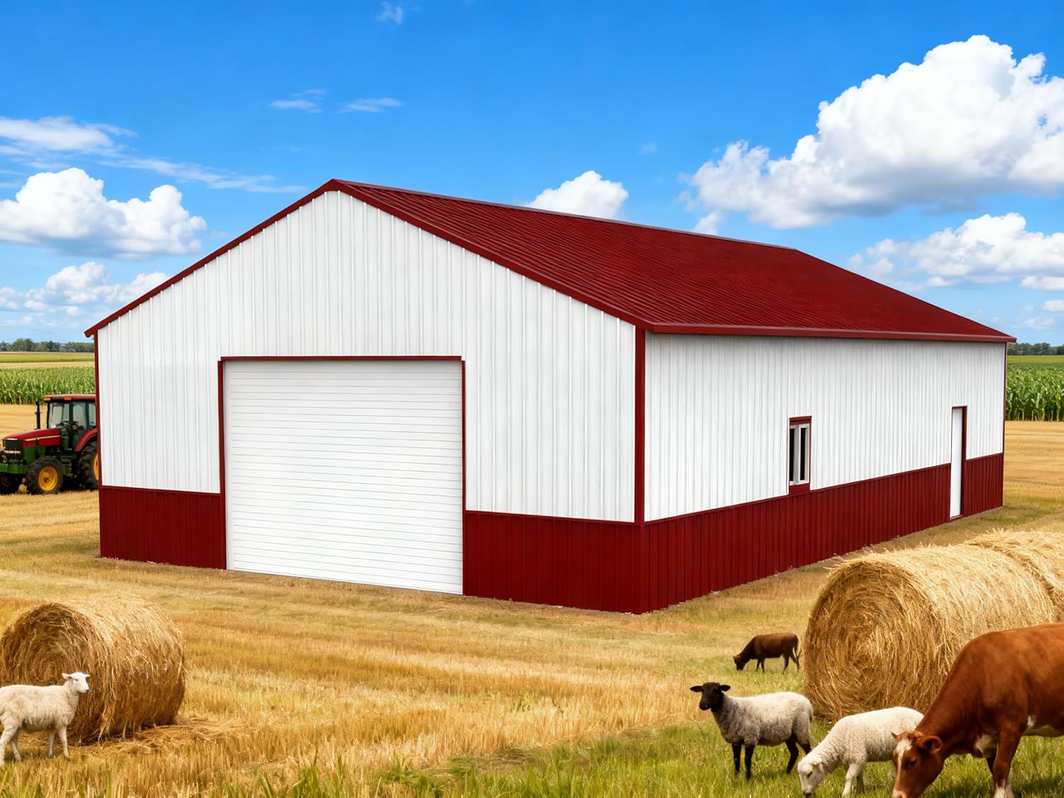 Image 1 of buy FammyLoft metal garage barn