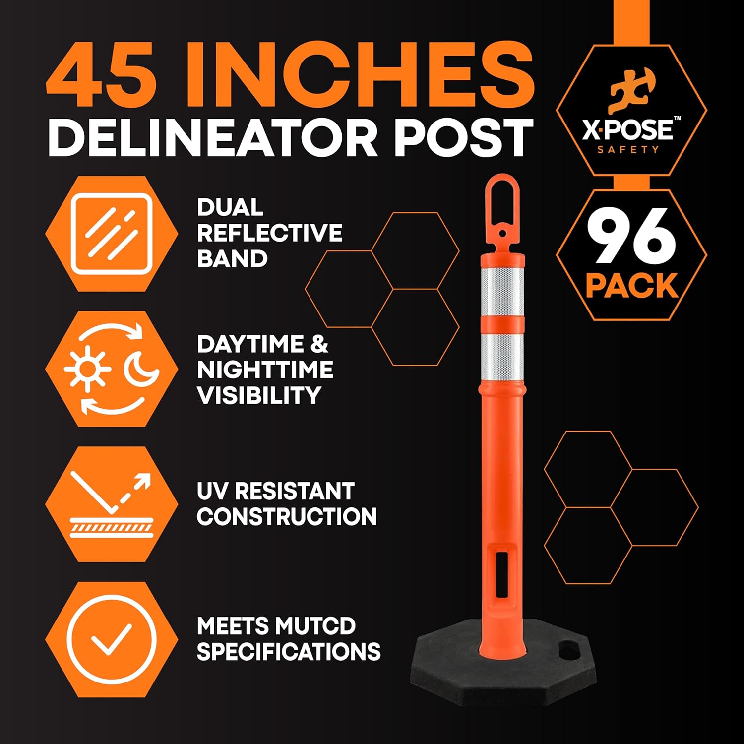 buy Xpose Safety delineator posts,Xpose Safety delineator posts worth it,best delineator posts for traffic,Xpose Safety 45 orange posts pros cons,delineator posts bulk pallet buying guide,Xpose Safety vs other traffic posts performance testing and real-world results