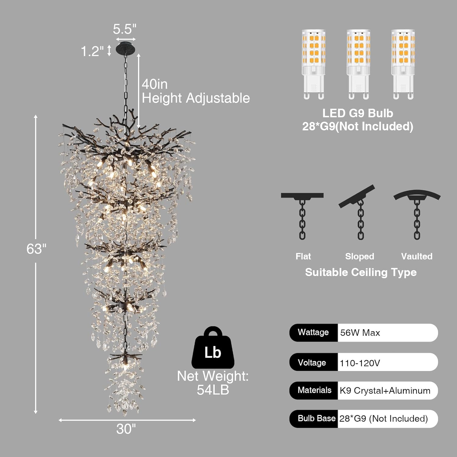 Step-by-step guide for buy YUYI black tree branch chandelier,YUYI chandelier worth buying,best high ceiling chandelier,black tree branch chandelier pros cons,should I buy the YUYI crystal chandelier,YUYI chandelier vs alternatives - complete tutorial
