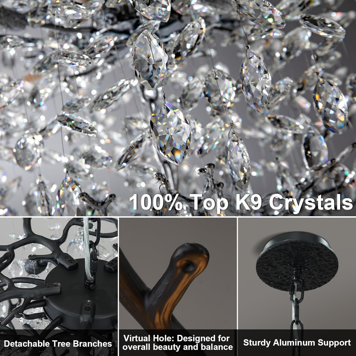 buy YUYI black tree branch chandelier,YUYI chandelier worth buying,best high ceiling chandelier,black tree branch chandelier pros cons,should I buy the YUYI crystal chandelier,YUYI chandelier vs alternatives performance testing and real-world results