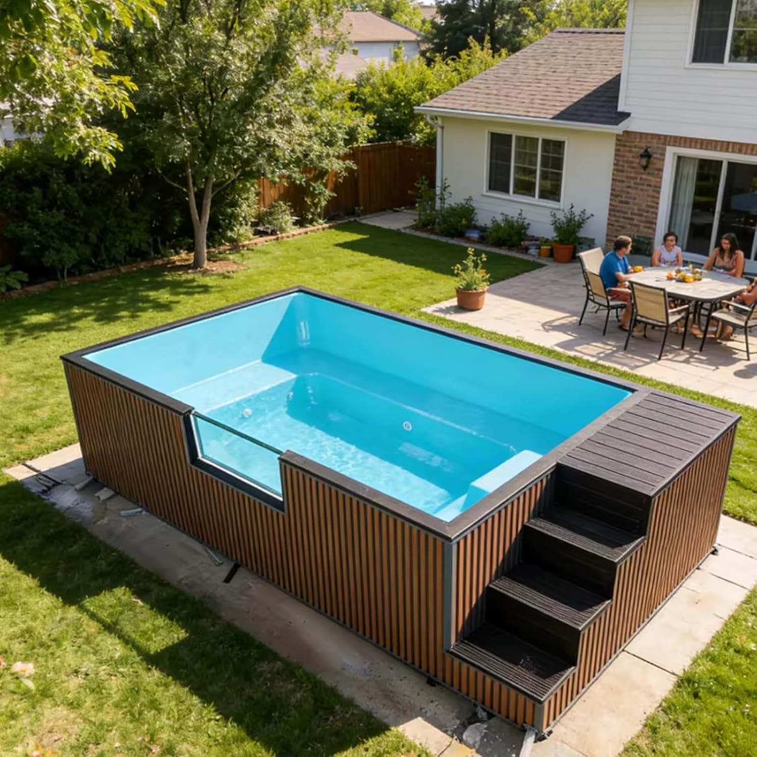 buy container swimming pool,container swimming pool worth it,best prefab modular pool,container pool pros cons,should I buy a container pool,container pool vs traditional pool performance testing and real-world results