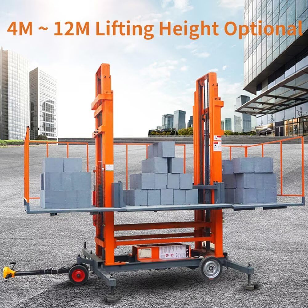 buy electric masonry lifting platform,masonry lifting platform worth buying,best electric work platform,mobile lifter pros cons,should I buy a hydraulic work platform,electric vs manual lifting platform unboxing and complete package contents