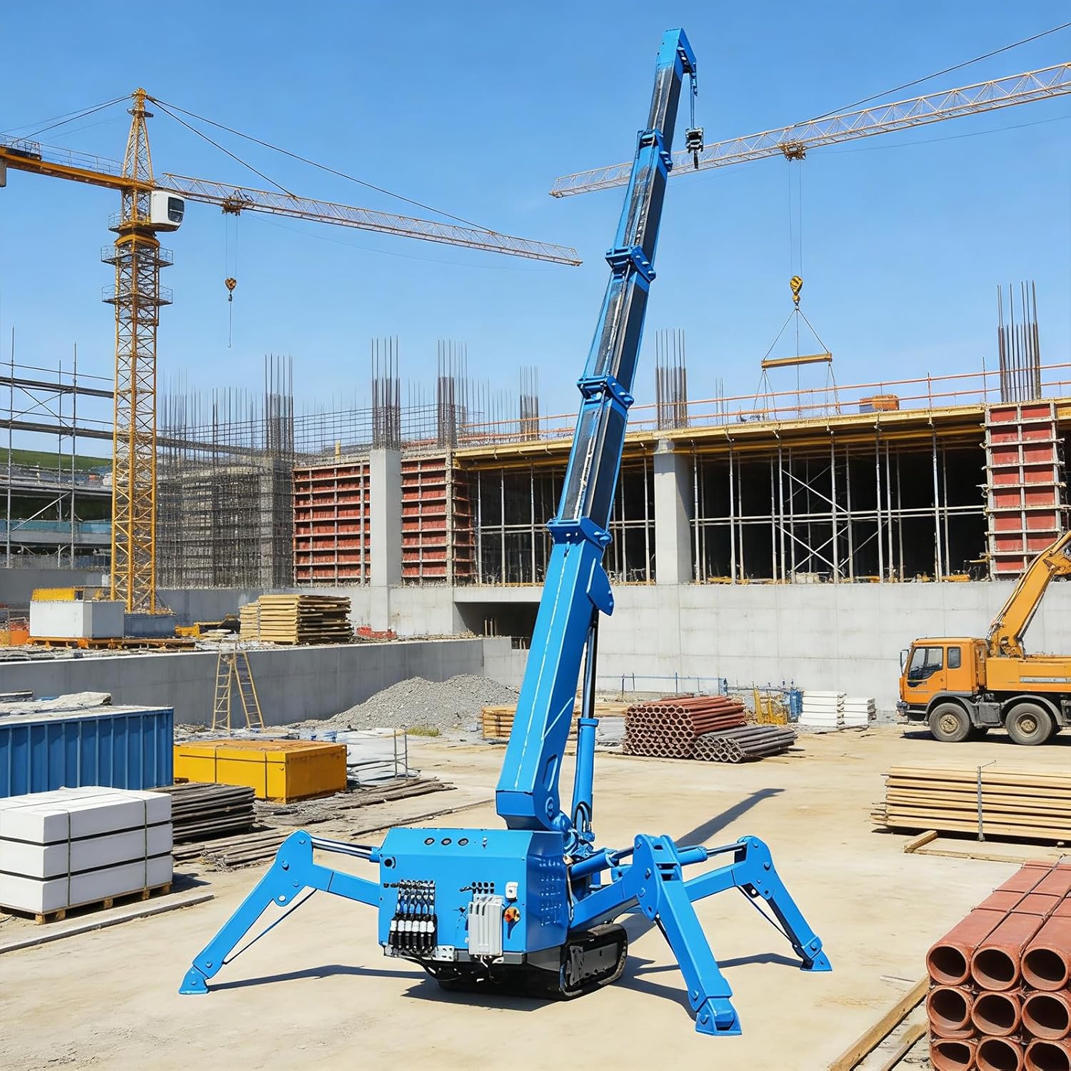 Image 1 of buy foldable boom crawler crane