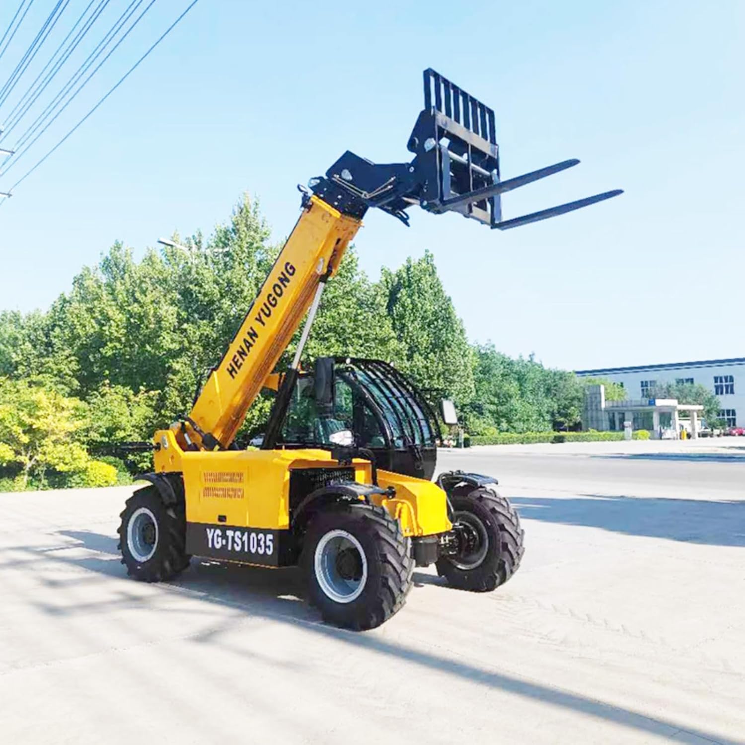 Image 1 of buy heavy-duty telescopic boom forklift