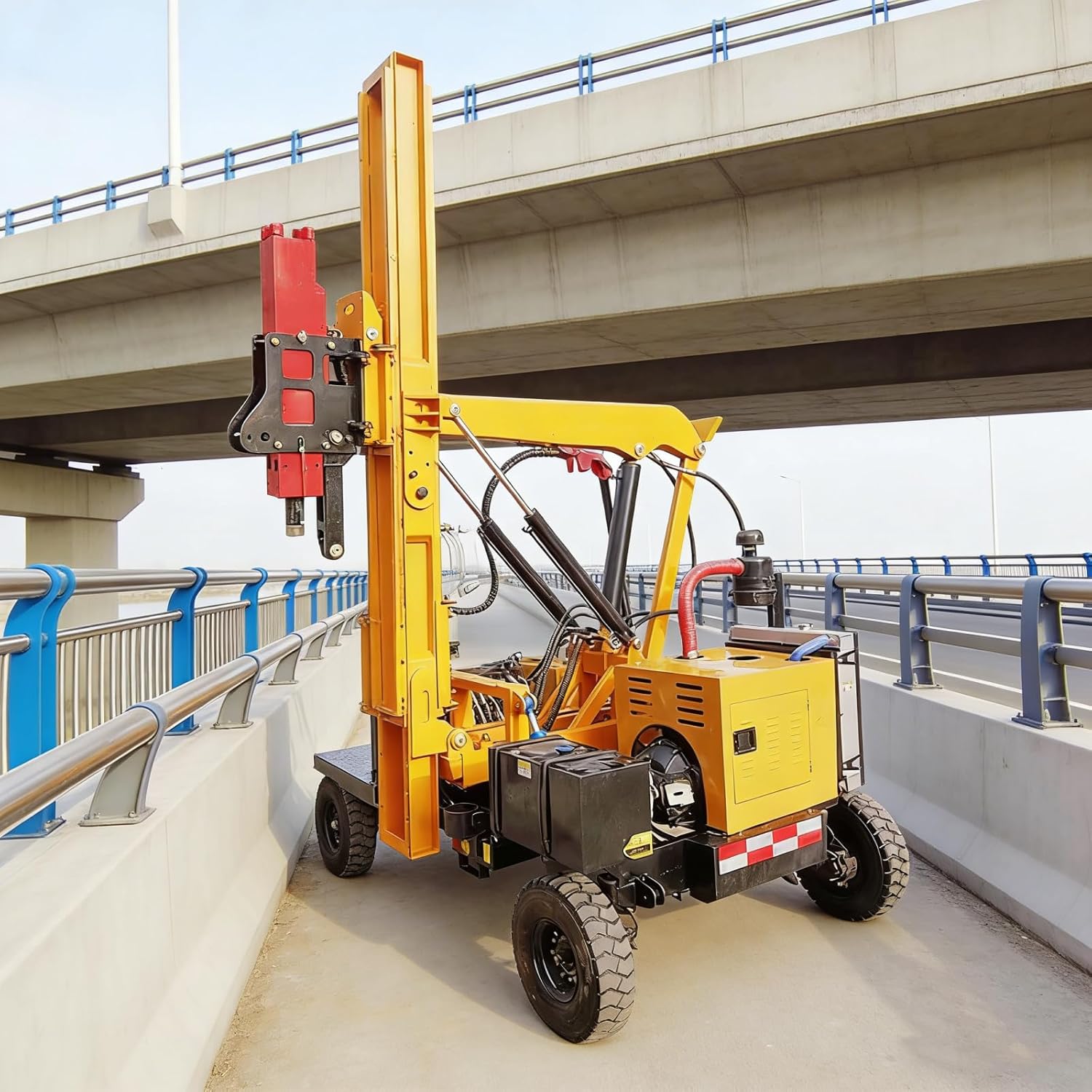 Image 1 of buy hydraulic post driver machine