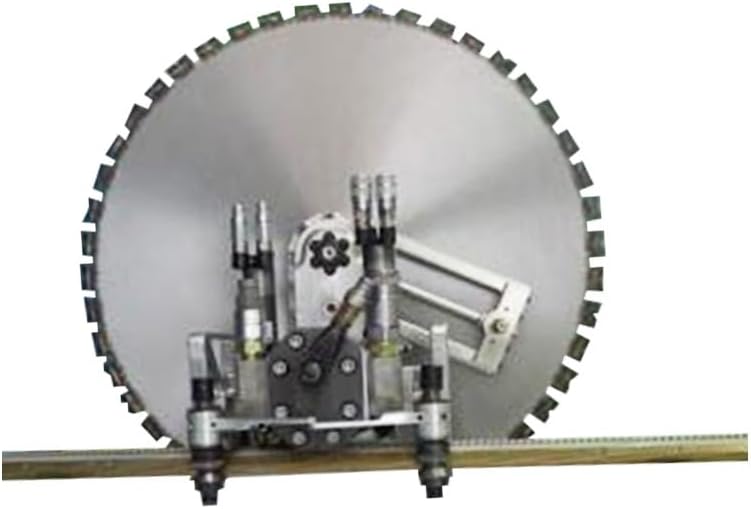 Step-by-step tutorial image for using the buy hydraulic wall cutting machine, best concrete wall cutting machine in a real construction environment