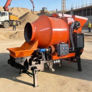 Image 1 of buy mini concrete pump mixer