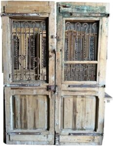 Image 1 of buy ornate carved iron french doors