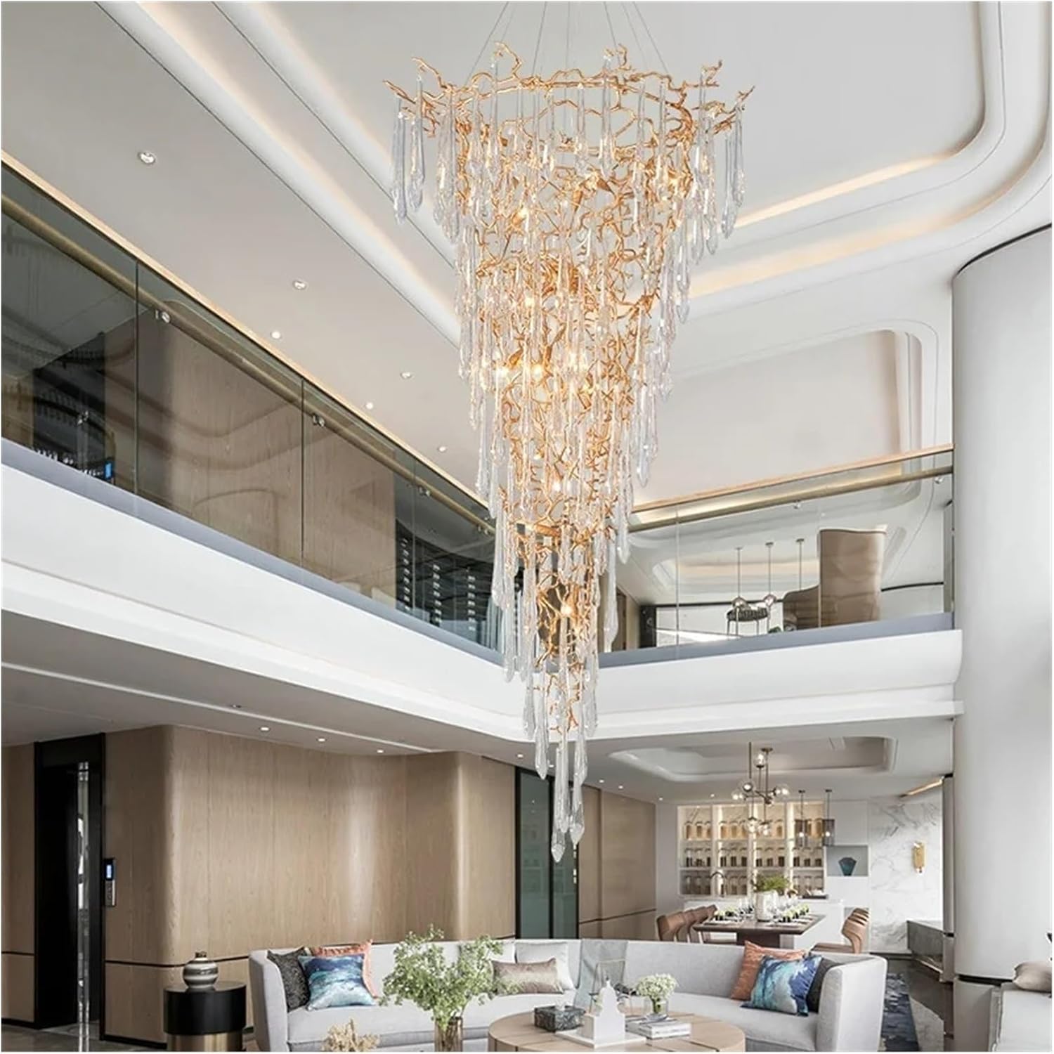 Grand Hall Luxury Crystal Chandelier Review: Honest Pros & Cons 1 grand hall luxury crystal chandelier review,buy grand hall chandelier,luxury crystal chandelier pros cons,is grand hall chandelier worth it,best staircase chandelier,large crystal chandelier alternatives - detailed features and technical specifications of the chandelier