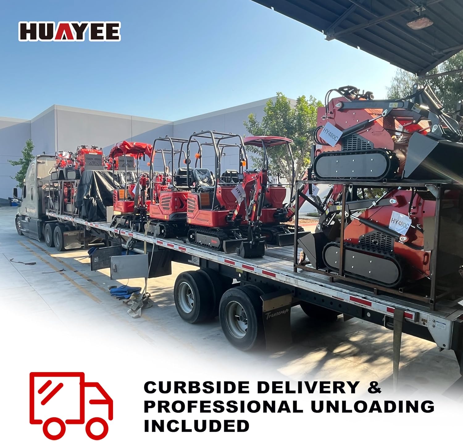 HUAYEE HY480C Mini Skid Steer Review: Honest Pros & Cons 2 HUAYEE HY480C mini skid steer review,mini skid steer pros cons,stand on skid steer vs track,HY480C worth buying,best mini skid steer for soft ground,should I buy a HUAYEE skid steer unboxing and complete package contents
