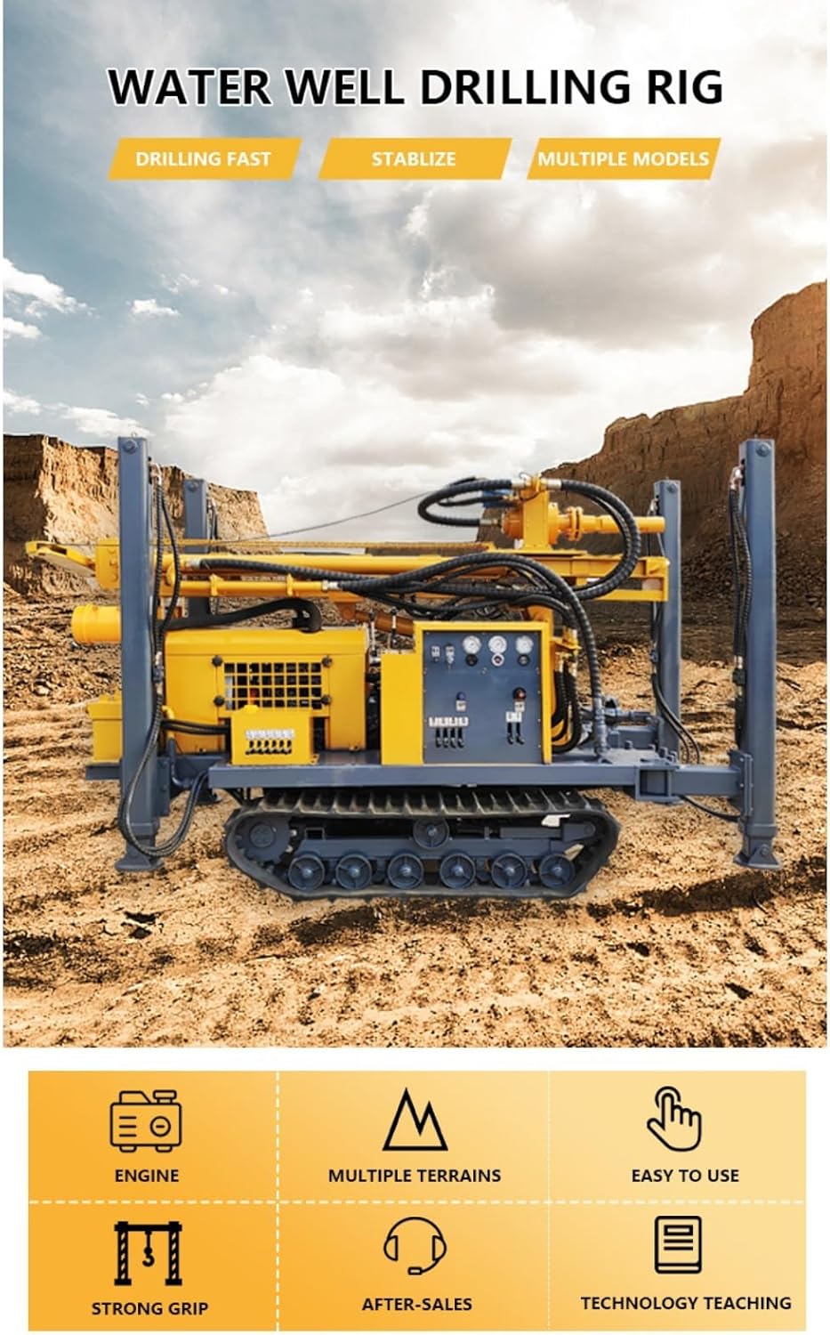 buy water well drilling machine,dual power well drilling rig pros cons,water well drill rig for home farm,pneumatic water drill machine worth buying,best well drilling equipment commercial,should I buy generic well drilling machine unboxing and complete package contents