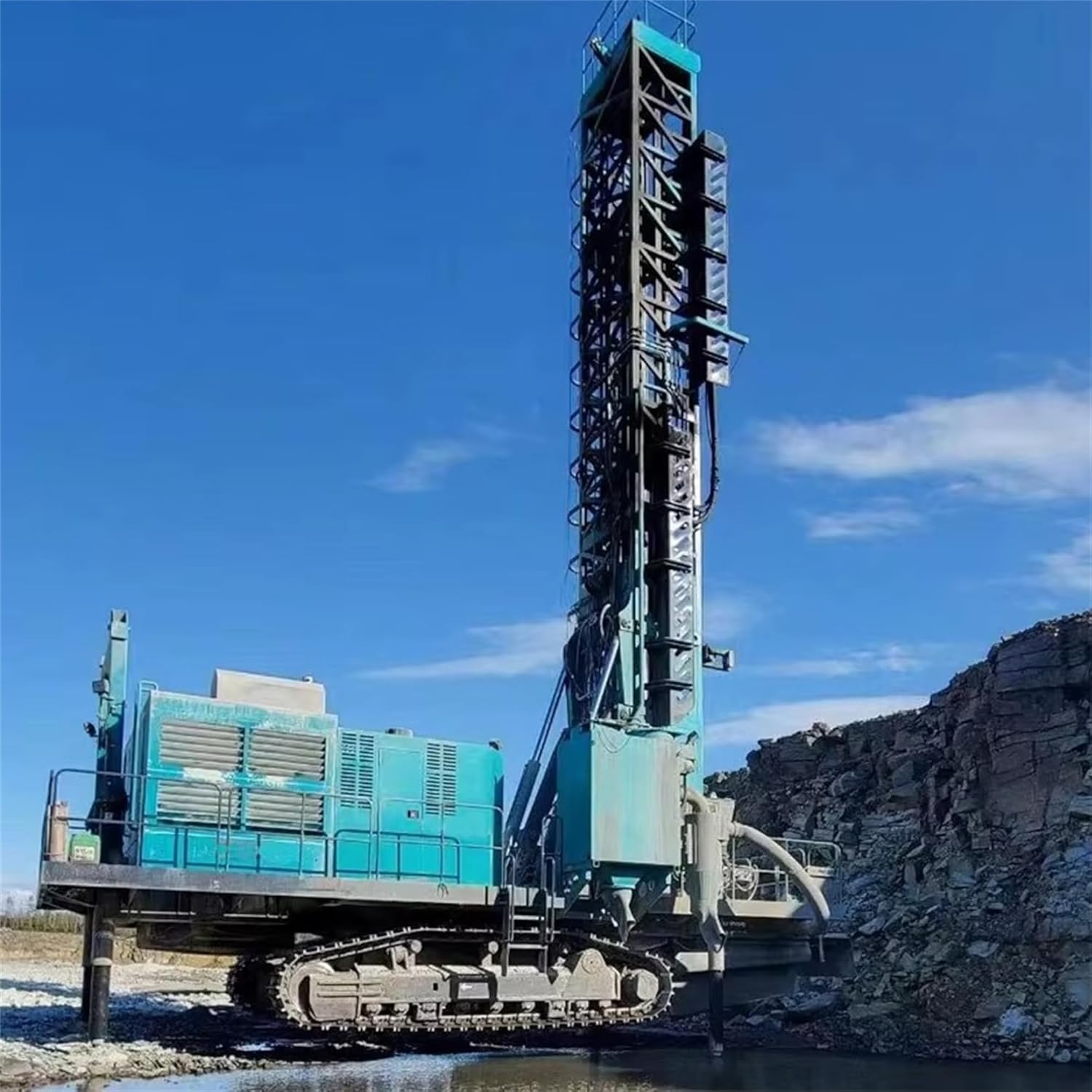 crawler water well drilling rig review,should I buy a crawler water well drilling rig,crawler drilling rig vs alternatives,crawler water well drilling rig pros cons,deep borehole drilling machine worth buying,best tracked water well drilling rig - detailed features and technical specifications