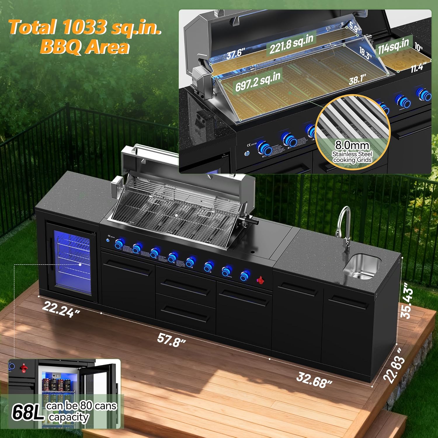 VESTIVIUM Outdoor Kitchen Review: Honest Pros & Cons 2 vestivium outdoor kitchen review,vestivium modular kitchen pros cons,should i buy vestivium outdoor kitchen,vestivium outdoor kitchen vs alternatives,vestivium serra outdoor kitchen worth it,best modular outdoor kitchen unboxing and complete package contents