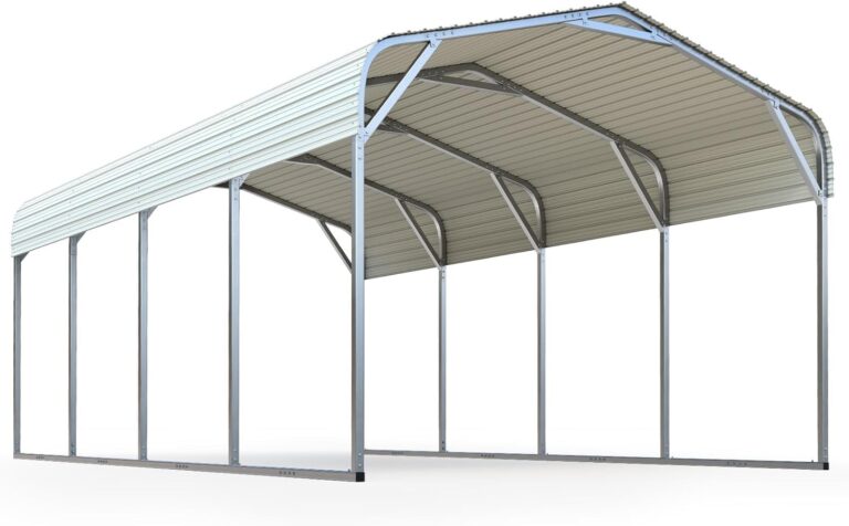 Quictent 12x20 Carport Review: Honest Pros & Cons Verdict 6 Image 1 of Quictent 12x20 carport review